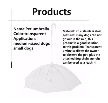 Keep Your Pet Dry and Happy with Our Umbrella Leash