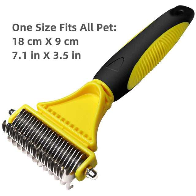 Self-Cleaning Pumpkin Pet Brush