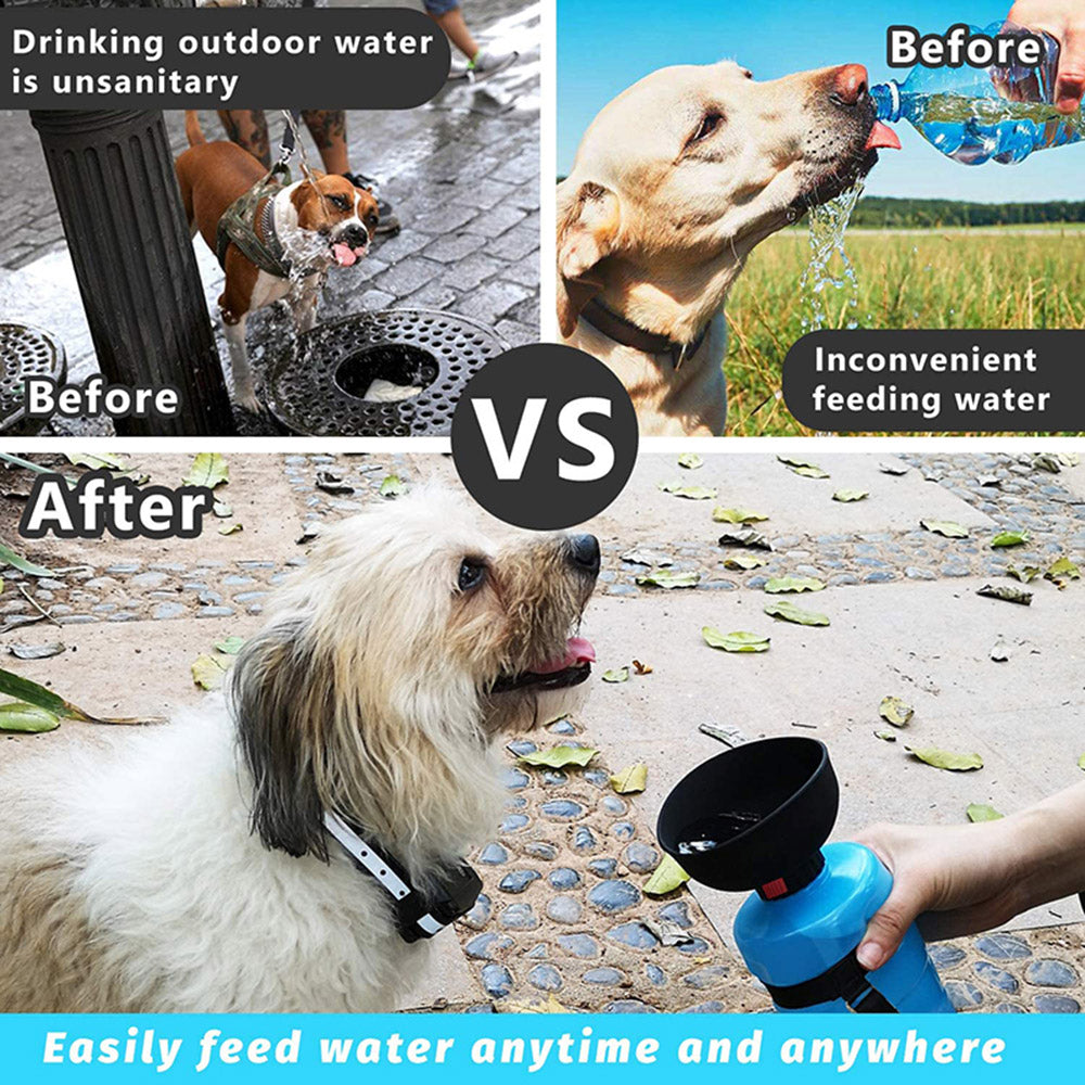 Portable Foldable Dog Water Bottle