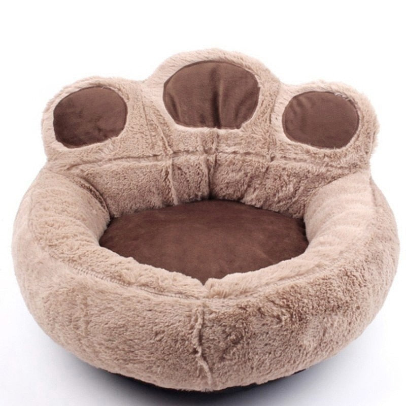 Paw Shape Washable Sleeping Dog Bed