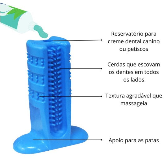 Pet Teether Toothbrush